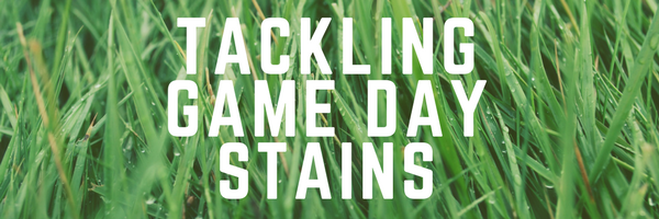 How to Remove Game day Stains from their Uniforms