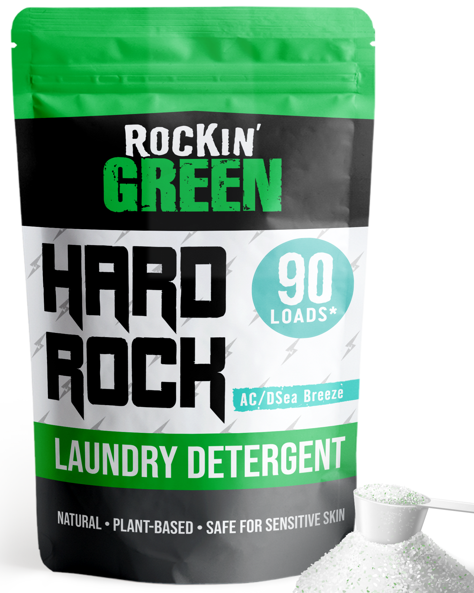 (未使用･未開封品)Rock Milestones: High Tide Green (Sub Ac3 Dol) AC/DSea Breeze Hard Rock Laundry Detergent - Rockin Green