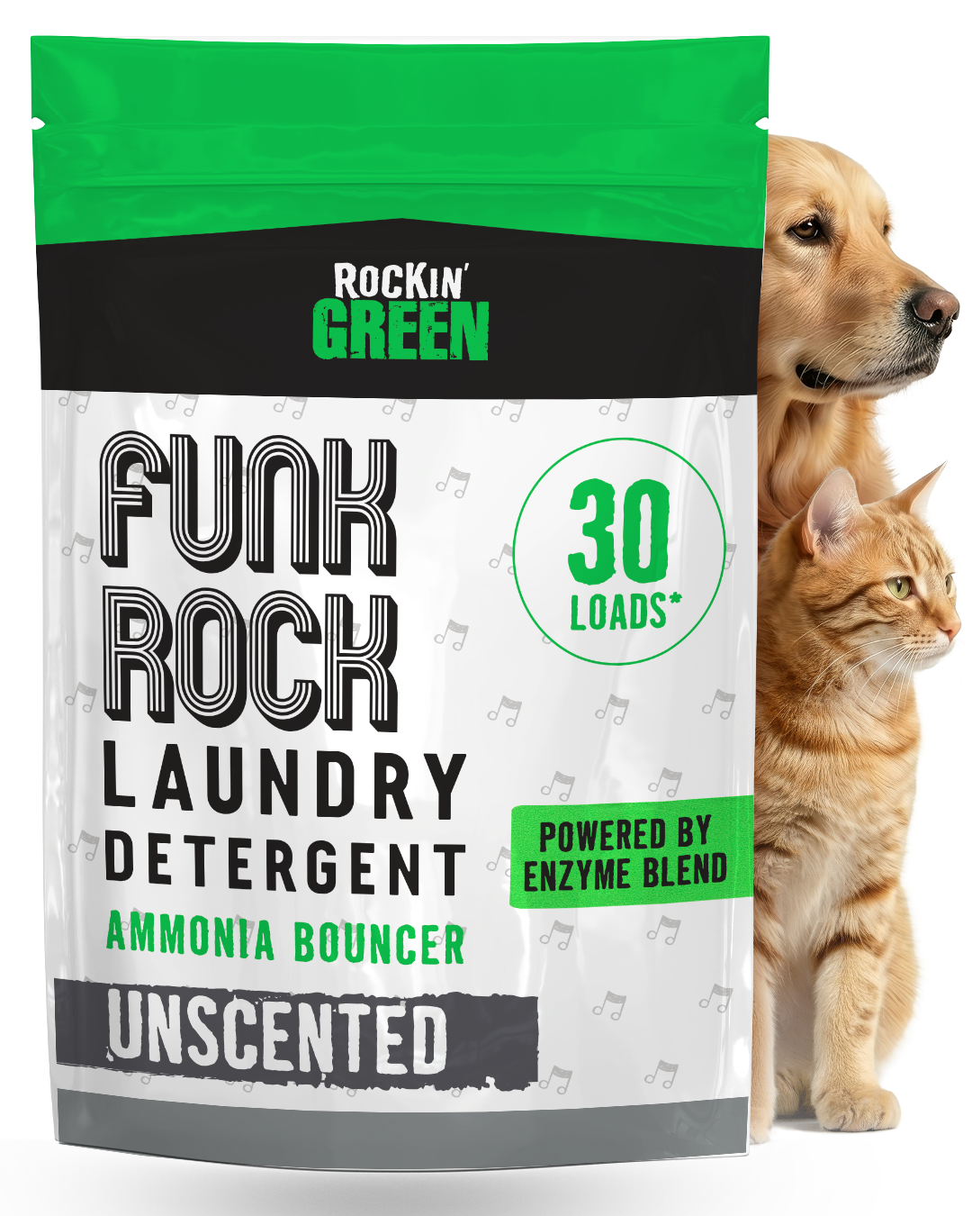 Funk Rock Ammonia Bouncer - Rockin Green