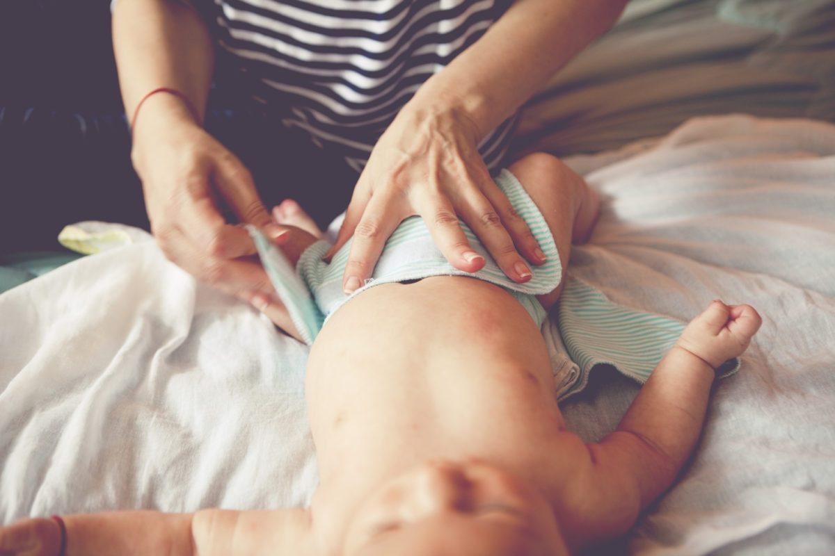 Our Rockin' Cloth Diaper Routine