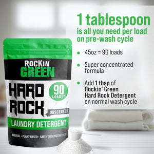 Hard Rock Laundry Detergent - Unscented