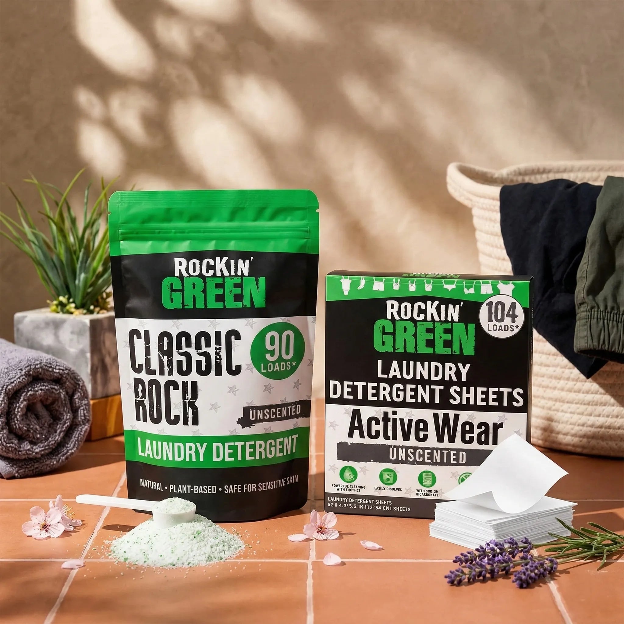 Two Rockin Green Another Stain Bites the Dust - Spring Bundle, perfect for activewear stain removal.