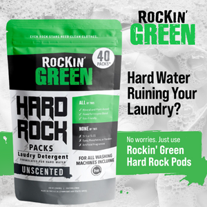 Rockin Green Hard Rock Laundry Detergent PODs (40)