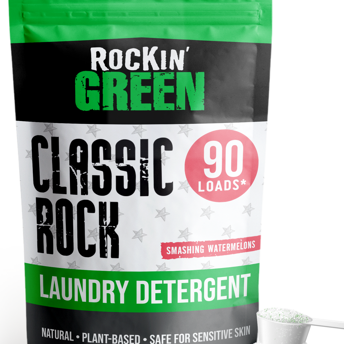 Classic Rock Laundry Detergent: Smashing Watermelons (90 Loads)
